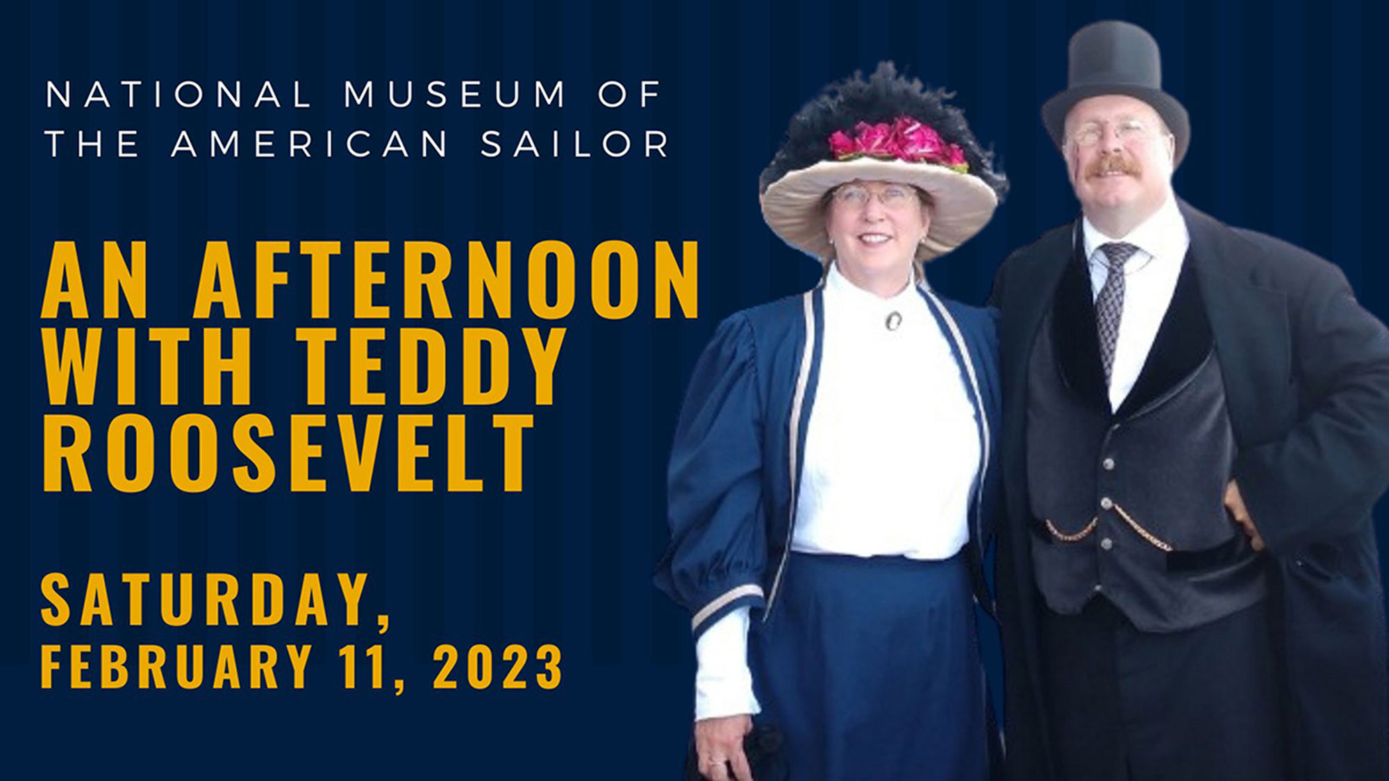 An Afternoon with Teddy Roosevelt at National Museum of The American Sailor